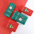 thumbnail image 4 of Toalla de Navidad Farfi con caja de regalo bordada Color brillante Santa Claus patrón de árbol de Navidad toalla de lavado uso diario, 4 of 5
