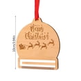 thumbnail image 3 of BJUTIR Christmas Decor Pendant Decor Christmas Gift Hanging Ornament Gift Scary Figurine Craft Pendant Car Accessory Decor, 3 of 7