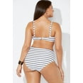 thumbnail image 3 of Swimsuits for All Scout Underwire Shirred High Waist Bikini Set, 3 of 4