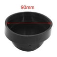 thumbnail image 3 of Unique Bargains 2pcs 90mm Inner Dia Rubber Car  Headlight Housing Dust Cap Seal Cover Black, 3 of 3