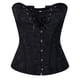thumbnail image 4 of Women Lace Up Boned Sexy Plus Size Overbust Corset Bustier Top XXXL, 4 of 4