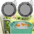 thumbnail image 1 of Cubierta de red versátil para barril de lluvia, diseño ecológico estético, malla fina que bloquea hojas y escombros, reutilizable y fácil de instalar, esencial para la recolección de agua en jardines, 1 of 5