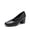 BLACK-PU, variant on DREAM PAIRS Women's Pumps Low Chunky Block Heel Dress Shoes Closed Round Toe Comfortable Heels
