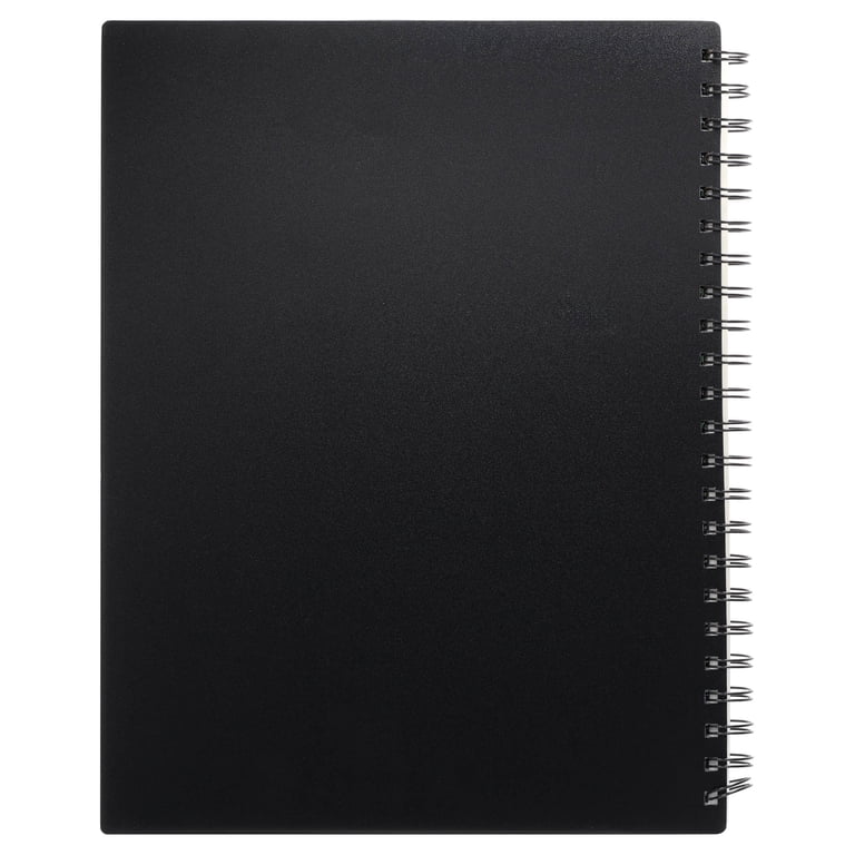 Pen+Gear Spiral Sketch Book, 9" x 12", 75 Sheets, Black photo 6