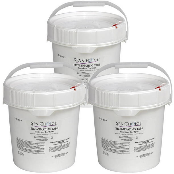 Spa Choice Brominating Bromine Tabs for Pools, Spas and Hot Tubs, 10