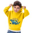 thumbnail image 2 of Pretxorve Kids Boys Girls Long Sleeve Shirts Hooded Pullover Casual Daily Top Sizes 2-7Y, 2 of 5