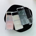 thumbnail image 4 of Clear Case Compatible with Samsung Galaxy Z Flip 4 with Kickstand Transparent Ultra Thin Hard PC Shockproof Case, 4 of 6