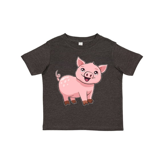 Inktastic Cute Pig Boys or Girls Toddler T-Shirt