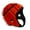 Red, variant on EliteTek Soft Padded Headgear, Universal Fit (Lacrosse, Rugby, Flag Football, Soccer)