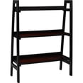 thumbnail image 2 of Linon Camden 3-Shelf Bookcase, Black Cherry, 40 inches Tall, 2 of 5