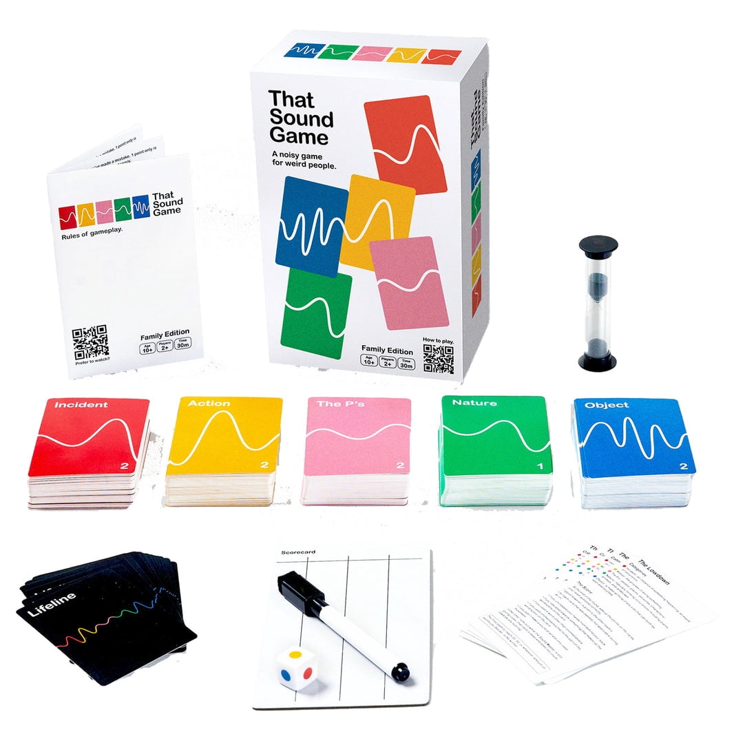 That Sound Game - Family Version Party Game for Ages 10 and up, from Asmodee