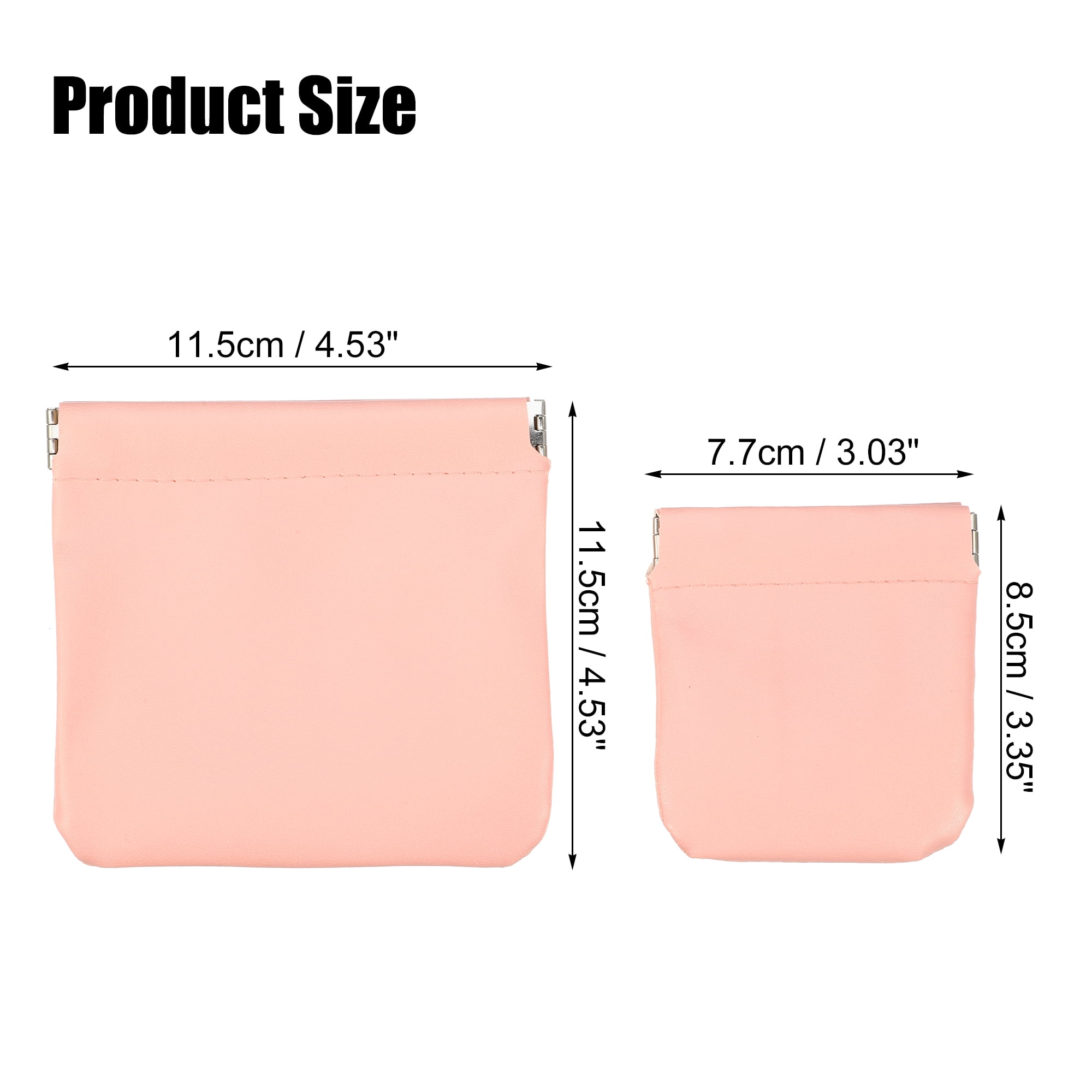 Unique Bargains Floral Makeup Bag Zipper Flower Cosmetic Pouch Pink
