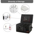 thumbnail image 4 of Caja de almacenamiento para copas de vino Foyego para 24 piezas de cristalería de cristal, 4 of 7