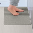 thumbnail image 2 of Unique Bargains 1 Pc Kitchen Rugs Cushioned Anti Slip Kitchen Mats Waterproof Non Slip Rug Grey 18" x 28", 2 of 6