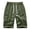 Olive Green, variant on Odeerbi Workout Cargo Shorts for Men 2025 Casual Pure Color Outdoors Pocket Beach Work Trouser Shorts Pant Black