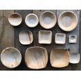 thumbnail image 5 of Bio Mart Leaf Tableware/100% Natural-Eco-friendly/Re-usable/Elegant/Compostable/Disposable/Biodegradable/Party,Wedding,BBQPlates & Bowls- 4" Shallow Round Bowl - Pack of 10 or 25, 5 of 5