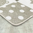 thumbnail image 3 of Patchwork Boy 3'10" x 5'4" area rug in color Linen, 3 of 5
