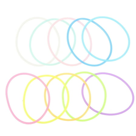 MLINS 30 Pcs Fine Bracelet Bracelets for Luminous Silicone Toddler Child