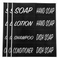 thumbnail image 5 of HEMOTON  3 Sheets Waterproof Soap Stickers Bath Tags Travel, 5 of 8