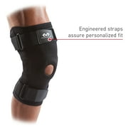 McDavid Knee Brace With Dual Hinges, Black, Adult Small/Medium