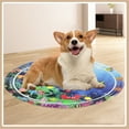 thumbnail image 4 of Yokan Water Play mat, Thickened Water Sensor Play Mat for Kids & Cats, Interactive Water Sensory Pad with Fish, Durable and Easy-to-Store Fun, Perfect for Water Play & Pet Entertainment, 39.3x39.3in, 4 of 9
