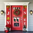thumbnail image 5 of Merry Christmas Outdoor Hanging Banner Christmas Door Banner Sign Home Wall Decoration Banner Welcome Banner Party Decor, 5 of 6