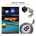 thumbnail image 2 of Porte-Craie de Queue de Billard Professionnel Couverture Protectrice pour Billard (Noir), 2 of 8
