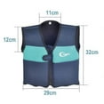 thumbnail image 6 of Girls Swimwear 1pc Life Vest For Toddlers Kids Perfect For Pool Beach Outdoor Water Activities Summer Swimwear Casual Girls Swimwear Navy S, 6 of 7