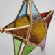 thumbnail image 2 of Farol colgante para velas, estilo marroquí, de cristal, con forma de estrella de cinco puntas, para bodas, jardines, color negro, 2 of 3