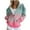 Multicolor Athletic Sweatshirts Clearance, variant on BSDJILFG Plus Size Hoodies for Women Zip Up Sweatshirt Athletic Tops Gradient Color Blouse with Front Pockets ,Sizes S-3XL