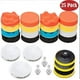 thumbnail image 1 of Abastado Almohadillas para pulir automóviles para taladro - El accesorio de taladro amortiguador de 25 piezas funciona con taladros M10, destornilladores inalámbricos y máquinas pulidoras - Niveles, 1 of 5