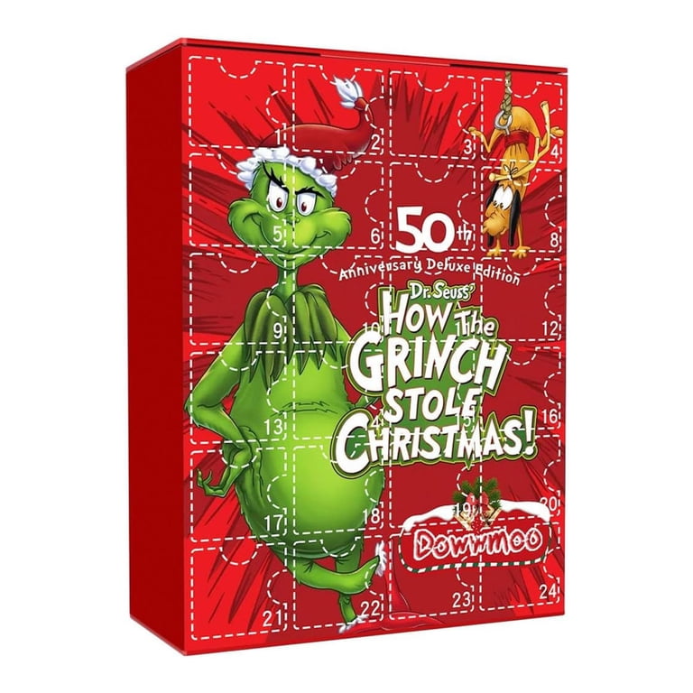 Grinch Christmas Advent Calendar 2023, Christmas Countdown Calendar for  Kids Adult, 24 Days of Christmas Advent Calendar, Cartoon Elf Figures Doll  Xmas Vacation Stocking Stuffer Gifts (24 days),B - Walmart.com