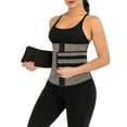 thumbnail image 2 of FANNYC Waist Trimmer Trainer Belt For Women Corset Cincher Sport Sweat Workout Body Shaper Tummy Control Compression Waist Shaping Waist Seal Band Shapewear, 2 of 7