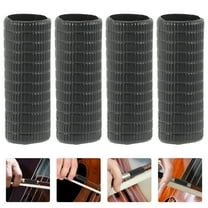 OUNONA 4Pcs Rubber Violin Bow Grip Replacement for Beginners Music Instrument Supplies