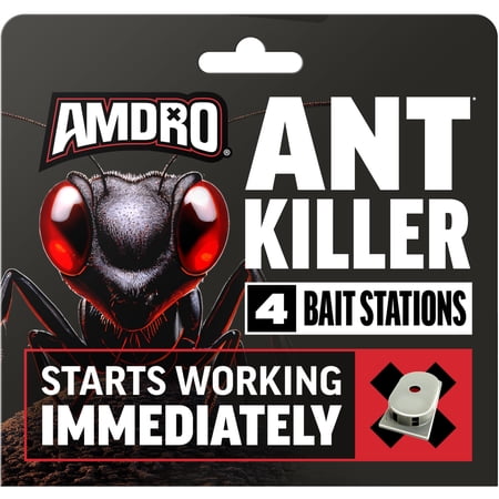 Amdro Ant Kills Ant Killer Bait Station, 4 Count