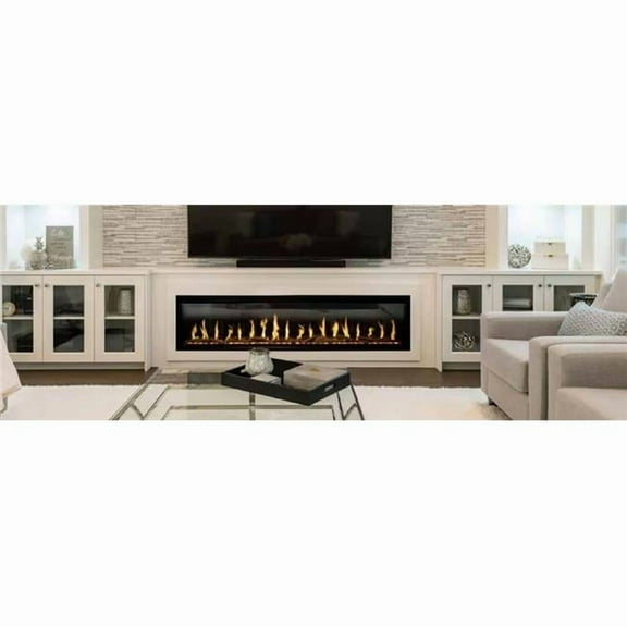 Modern Flames OR76-MULTI 76 in. Orion Multi Heliovision Multi-Sided Fireplace, Electric