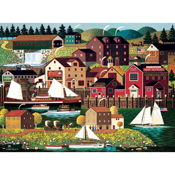 Rompecabezas Buffalo Games Charles Wysocki The Cambridge 1000P