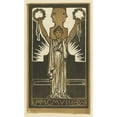 thumbnail image 2 of Bernard Willem Wierink 10x14 Black Ornate Wood Framed Double Matted Museum Art Print Titled: Woman in Roman Robe (1907), 2 of 5
