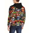 thumbnail image 2 of Sudaderas con capucha para hombre, sudaderas con estampados 3D, temática navideña, sudaderas con cordón, ropa deportiva, camisetas de manga larga, ropa gráfica divertida para hombre, 2 of 4