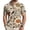 Yellow, variant on Funny Halloween Golf Polo Shirts for Men Classic Pumpkin Bat Spiderweb Print Golf Polos Short Sleeve Performance Sweatshirts Casual Streetwear