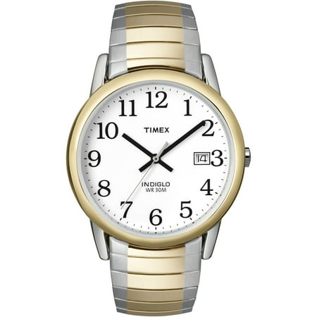 UPC 753048176274 product image for Timex Men s Easy Reader Date Two-Tone/White 35mm Casual Watch  Tapered Expansion | upcitemdb.com