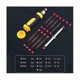 thumbnail image 4 of 19-in-1 Multifunctional Ratchet Screwdriver Set Screwdriver Screwdriver Safety Maintenance Hand Tools, 4 of 5