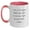 White/Pink, variant on Funny Principal Dad Two Tone Coffee Mugs Gifts for Men from Family, Unique Graduation Presents, 'I Am A Principal Dad. Just Like A Normal Dad Except Much Cooler.'