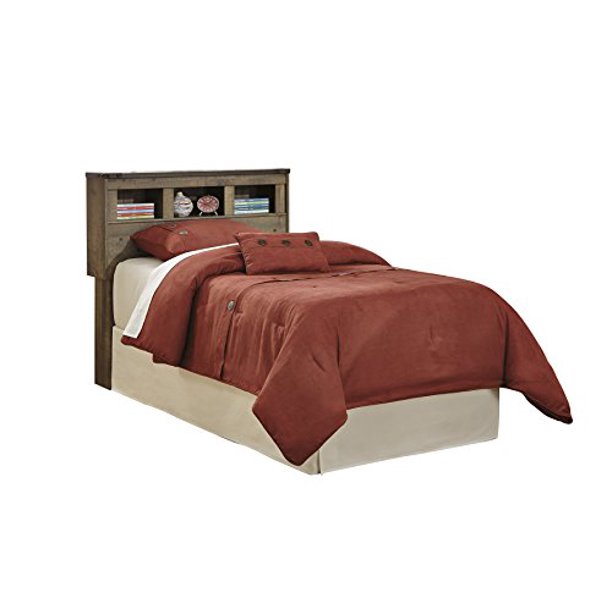 Ashley Trinell Full Bookcase Headboard in Brown
