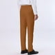 thumbnail image 5 of Pantalones de traje casuales con bolsillos y estampado de color liso rectos para hombre, 5 of 7