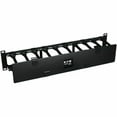 thumbnail image 2 of Tripp Lite SmartRack 2U High Capacity Horizontal Cable Manager, 2 of 6