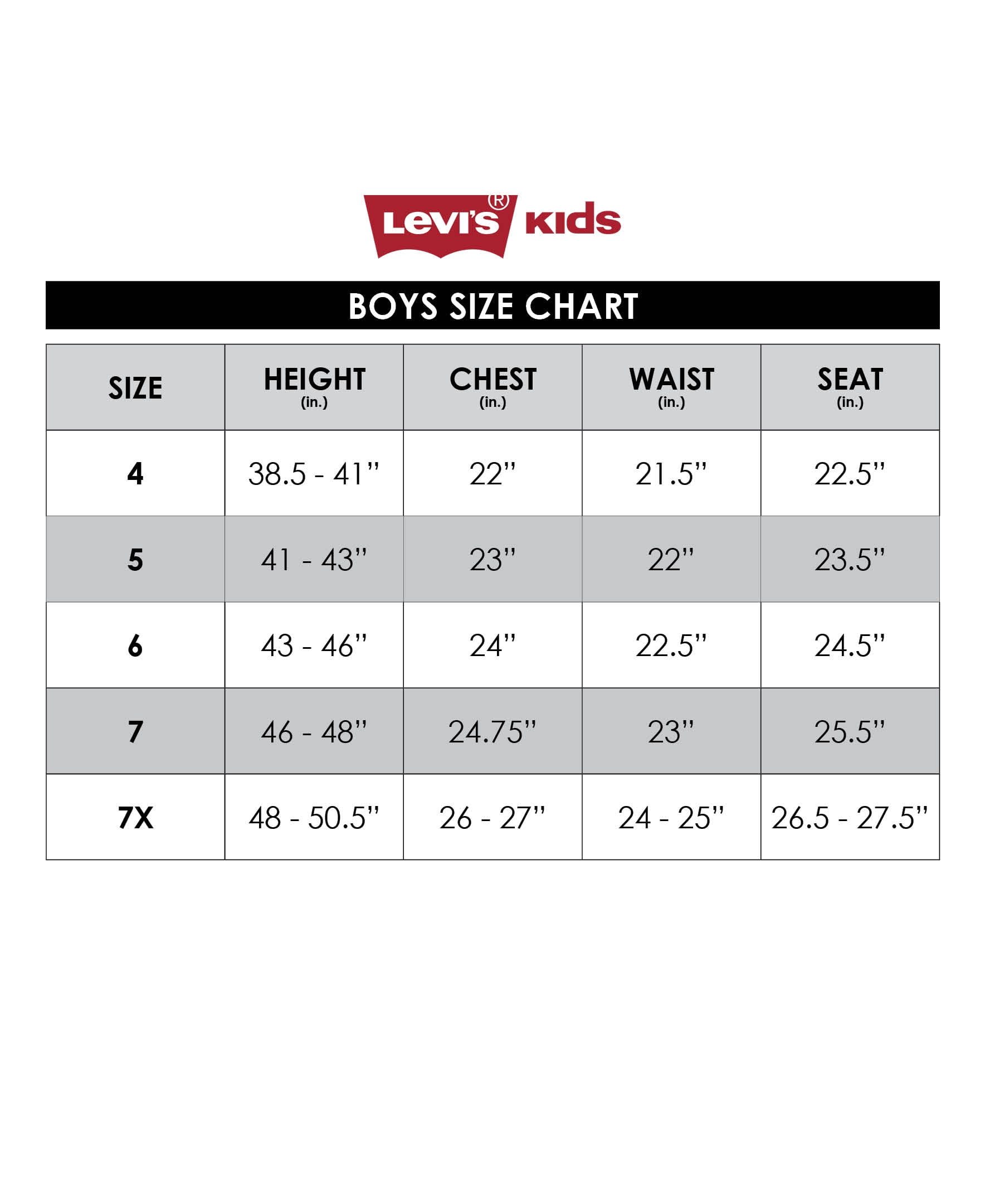 Levi s Boys Denim Trucker Jacket Sizes 4 20