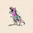 thumbnail image 4 of Inktastic Graffiti Paint Splatter T-Rex Boys or Girls Baby T-Shirt, 4 of 5