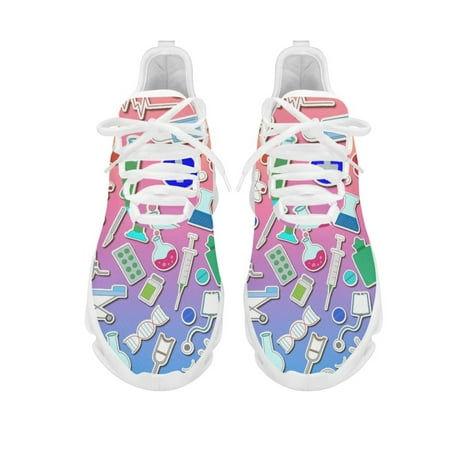 

Hospital Surgical Medical Doctor Non-slip Flats for Women Nurse Round Toe Sneakers Jogging Shoes Fashion Footwear