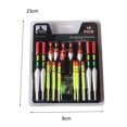 thumbnail image 5 of Cheers.US Plastic Bobbers Fishing Floats with Glowing Stick Tubes, 15 Pack, 5 of 7